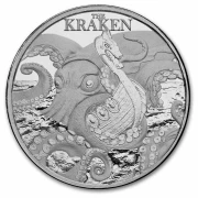 1 uncja, The Kraken, Srebrna moneta 2026