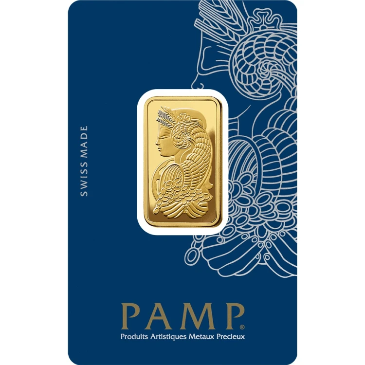 Sztabka złota 20 g Pamp