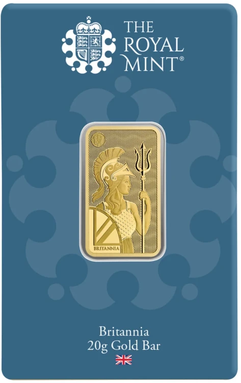 Sztabka złota 20 g Britannia The Royal Mint