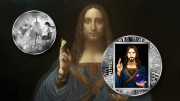500 franków CFA, Salvator Mundi , Seria: Anime Art, Srebrna moneta
