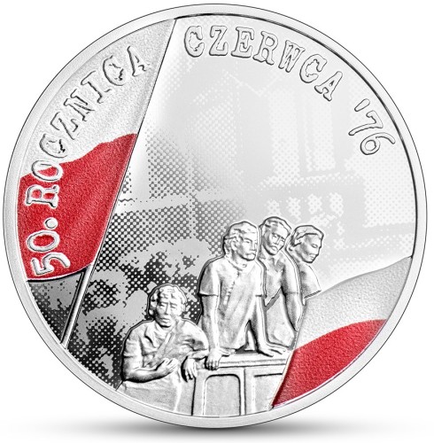 10 zł 50. rocznica Czerwca 76