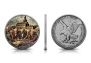 1 $, Amerykański Orzeł, Niepodległość Stanów Zjednoczonych, Srebrna moneta
