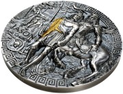 Srebrna moneta 5$ Jazon i Chiron, Seria: Argonauci prezentacja
