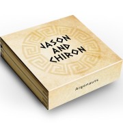Srebrna moneta 5$ Jazon i Chiron, Seria: Argonauci etui