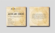 Srebrna moneta 5$ Jazon i Chiron, Seria: Argonauci certyfikat