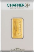 Sztabka złota 10 g C.Hafner