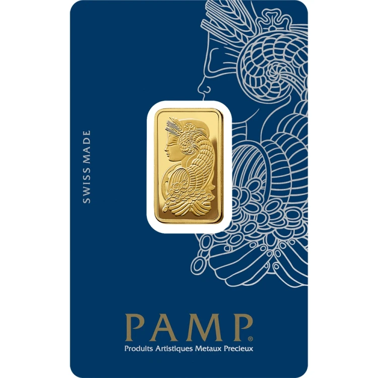 Sztabka złota 10 g Pamp