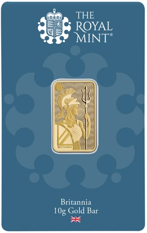 Sztabka złota 10 g Britannia The Royal Mint