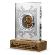 Srebrna moneta kolekcjonerska Gullinbursti Ultra Double High Relief 2 oz Silver BU