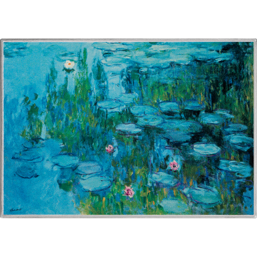 1000 franków CFA, Lilie wodne - Claude Monet, Srebrna moneta