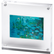 1000 franków CFA, Lilie wodne - Claude Monet, Srebrna moneta