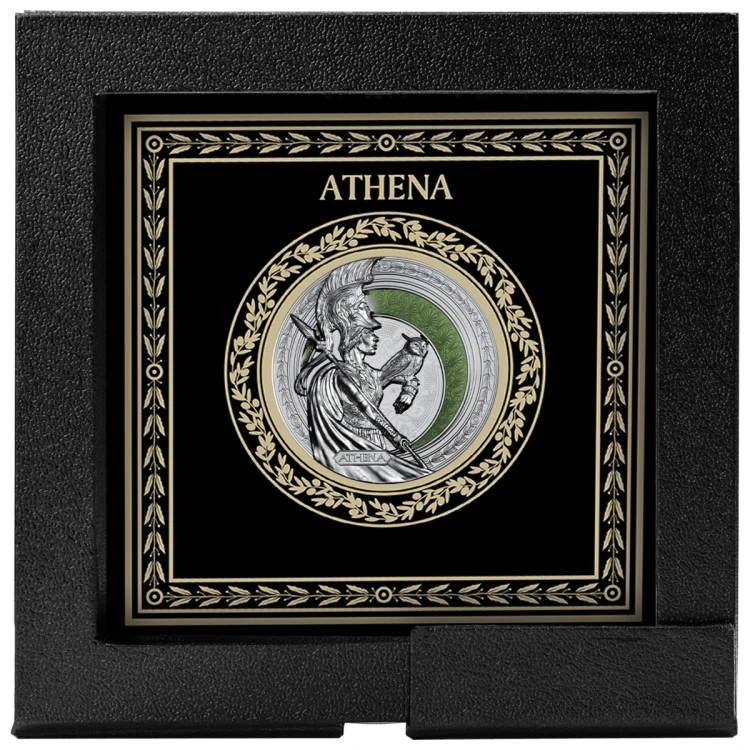 2$, Atena, Srebrna moneta
