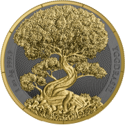 1 uncja, Yggdrasil, Seria: Mitologiczny las Edycja Specjalna, Srebrna moneta