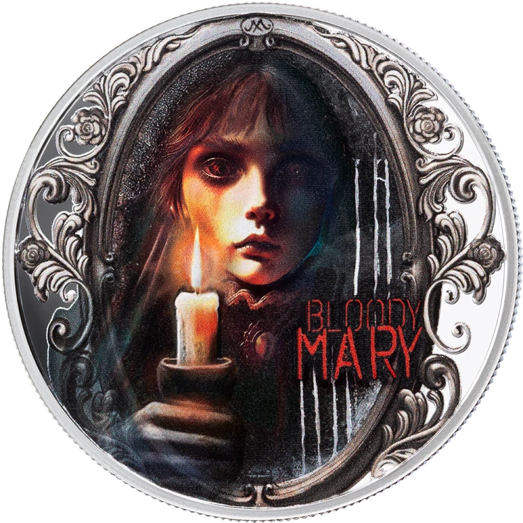 1000 franków CFA, Krwawa Mary, Seria: Miejskie Legendy, Srebrna moneta