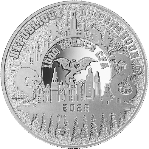 1000 franków CFA, Krwawa Mary, Seria: Miejskie Legendy, Srebrna moneta