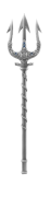 10 000 franków CFA , Trójząb Posejdona, Srebrna moneta