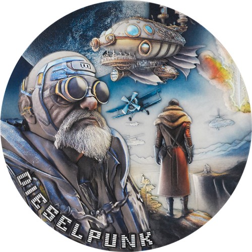 15$ Dieselpunk, Seria: The Punk Universe, Srebrna moneta