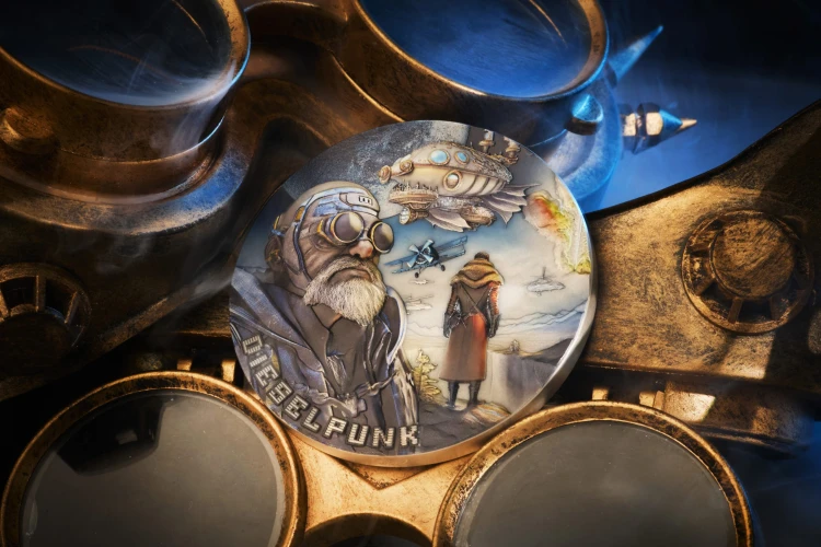 15$ Dieselpunk, Seria: The Punk Universe, Srebrna moneta