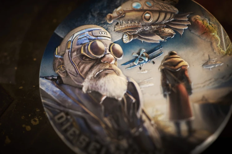 15$ Dieselpunk, Seria: The Punk Universe, Srebrna moneta