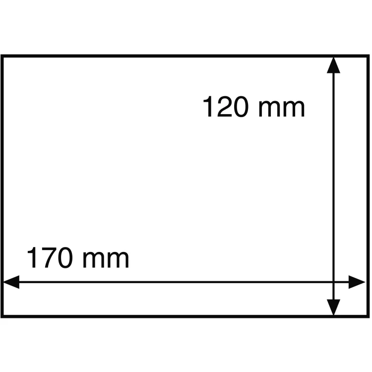 Folie ochronne, obwoluty na pocztówki lub znaczki Leuchtturm 170 x 120 mm
