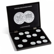 Etui Volterra Leuchtturm na srebrne monety Filharmonicy Wiedeńscy