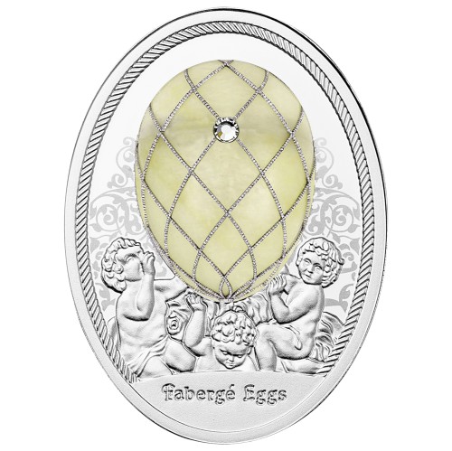 1$ Jajo z diamentową kratką, Jaja Faberge REWERS