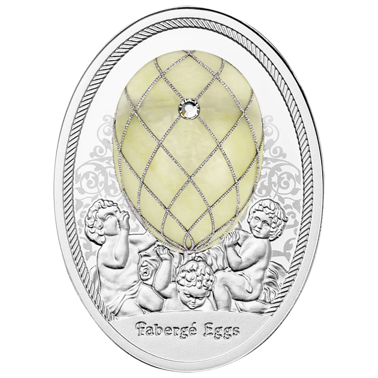 1$ Jajo z diamentową kratką, Jaja Faberge REWERS