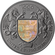 1000 Satoshi, Konopie, Srebrna moneta