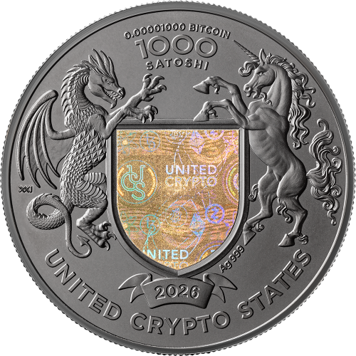 1000 Satoshi, Konopie, Srebrna moneta