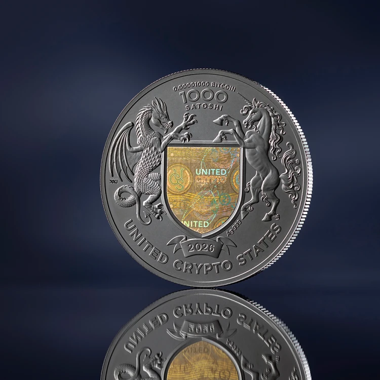 1000 Satoshi, Konopie, Srebrna moneta