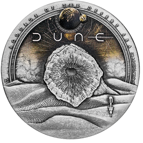 2 $, DUNE – Plaga Pustynnego Morza, Srebrna moneta