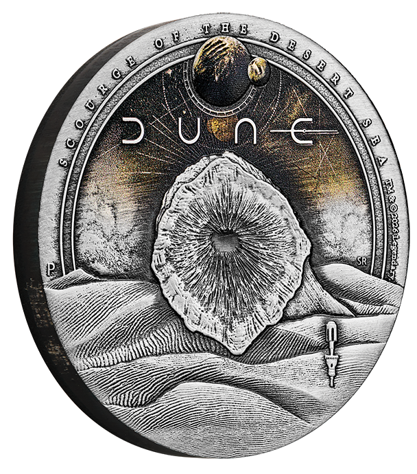 2 $, DUNE – Plaga Pustynnego Morza, Srebrna moneta