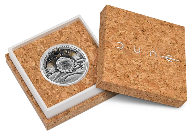 2 $, DUNE – Plaga Pustynnego Morza, Srebrna moneta