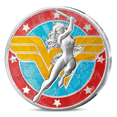 10 €, DC Comics™ Wonder Woman™, Srebrna moneta