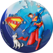 5 $ Superman i Krypto, Srebrna moneta