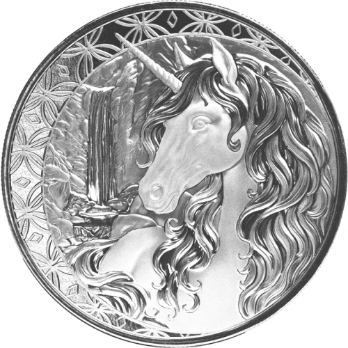 1 uncja, Fiji Unicorn, Srebrna moneta 2026