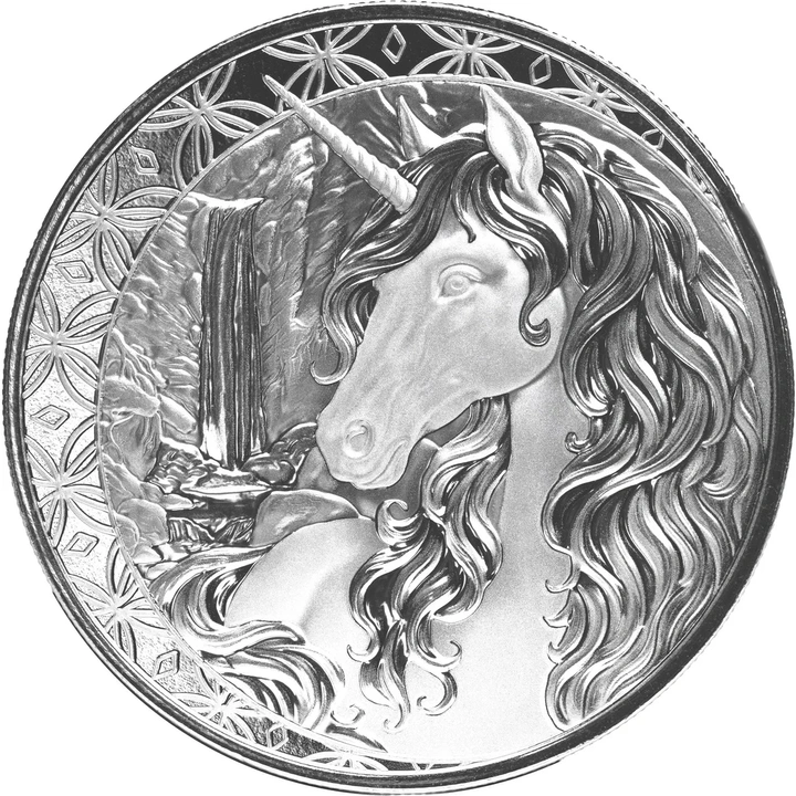 1 uncja, Fiji Unicorn, Srebrna moneta 2026