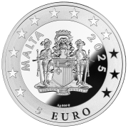 5 Euro, Majolika – Spór Apolla z Panem – Sąd Midasa (talerz), Srebrna moneta