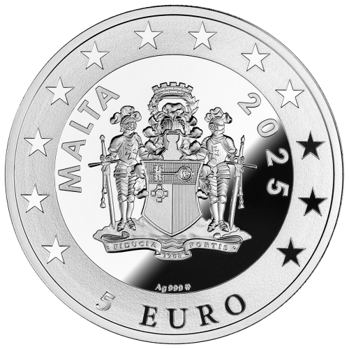 5 Euro, Majolika – Spór Apolla z Panem – Sąd Midasa (talerz), Srebrna moneta