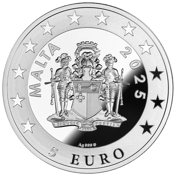 5 Euro, Majolika – Spór Apolla z Panem – Sąd Midasa (talerz), Srebrna moneta