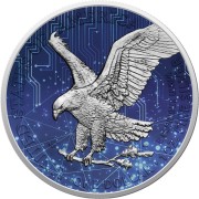 Srebrna moneta 1 oz Amerykański Orzeł, Seria: Artificial Intelligence rewers