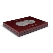 Etui Volterra Uno na srebrne monety Liść Klonowy wieczko
