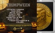 5 $, Trumpween - Halloween, Srebrna moneta