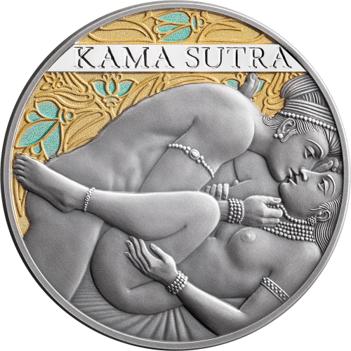 1000 franków CFA, Kama Sutra IV, Seria: Chwile miłości, Srebrna moneta