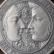 1000 franków CFA, Kama Sutra IV, Seria: Chwile miłości, Srebrna moneta