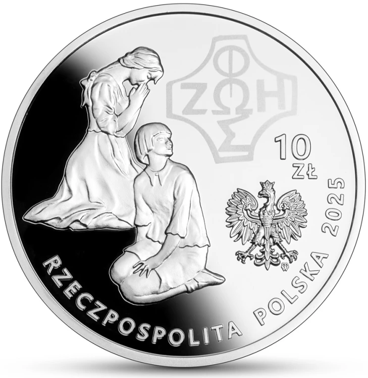 Moneta kolekcjonerska 10 zł Pamięci ks. Franciszka Blachnickiego awers