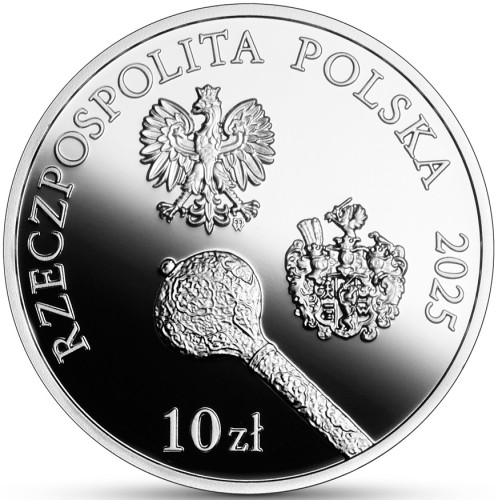 Srebrna moneta NBP 10 zł Hetmani Rzeczypospolitej – Jan Karol Chodkiewicz awers