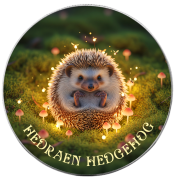 1 $, Amerykański Orzeł, Jeż Hedgehog, Seria: Leśne totemy, Srebrna moneta uszlachetniona