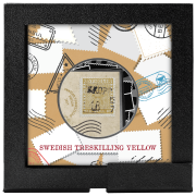 500 franków CFA, Znaczek Swedish Treskilling Yellow, Seria: Najdroższe znaczki świata