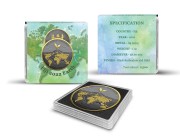 Srebrna moneta 1 oz Fiji One Earth Gold etui
